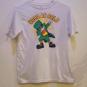 Way to Celebrate!, XL, Creme St Patrick's day tee